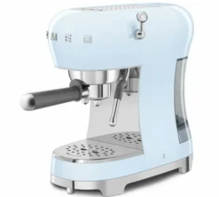 Machine expresso SMEG Bleu azur ECF02PBEU Années 50