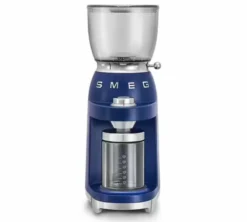 Machine expresso SMEG Bleu 1895 + Moulin SMEG by 1895 Lavazza