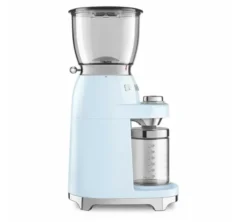 Machine expresso SMEG ECF02PBEU + Moulin à café SMEG CGF11PBEU