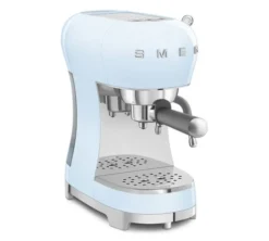 Machine expresso SMEG ECF02PBEU + Moulin à café SMEG CGF11PBEU