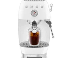 Machine expresso SMEG ECF03WHEU Blanche avec Cold brew