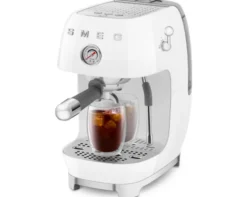 Machine expresso SMEG ECF03WHEU Blanche avec Cold brew