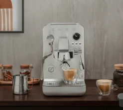 Machine Expresso SMEG EMC02WHMEU blanche