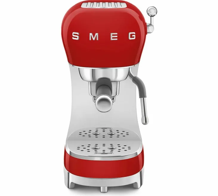 Machine expresso SMEG rouge ECF02RDEU années 50