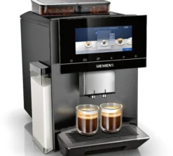Machine TQ907R05 EQ900 dark inox avec double bac à grain - SIEMENS - Très bon état