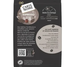 Maxiformat 60 dosettes souples N°8 Espresso Classic - CARTE NOIRE