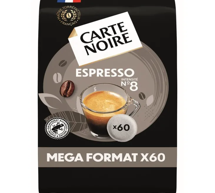 Maxiformat 60 dosettes souples N°8 Espresso Classic - CARTE NOIRE