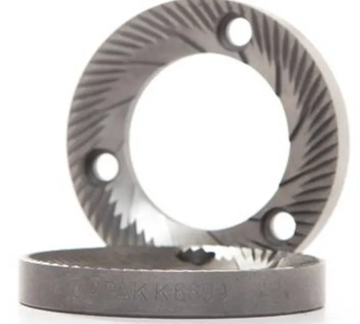 Meules de rechange 83 mm en acier pour moulin E8 Compak