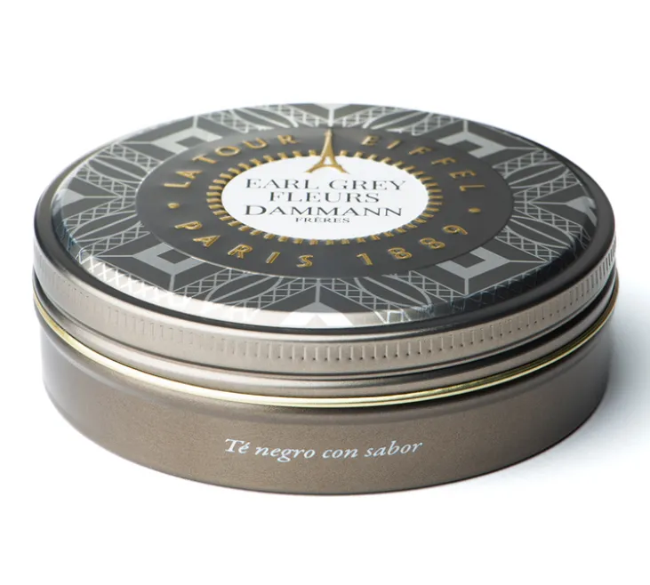 Mini Boîte Earl Grey Fleurs - 6 sachets - DAMMANN FRÈRES