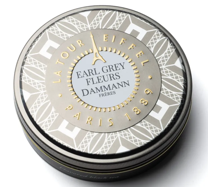 Mini Boîte Earl Grey Fleurs - 6 sachets - DAMMANN FRÈRES