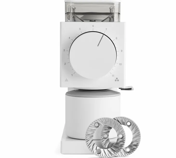 Moulin à café FELLOW Ode Brew Grinder Gen 2 blanc