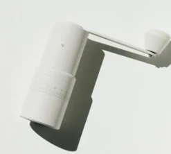 Moulin à café VARIA hybride EVO électrique et manuel blanc