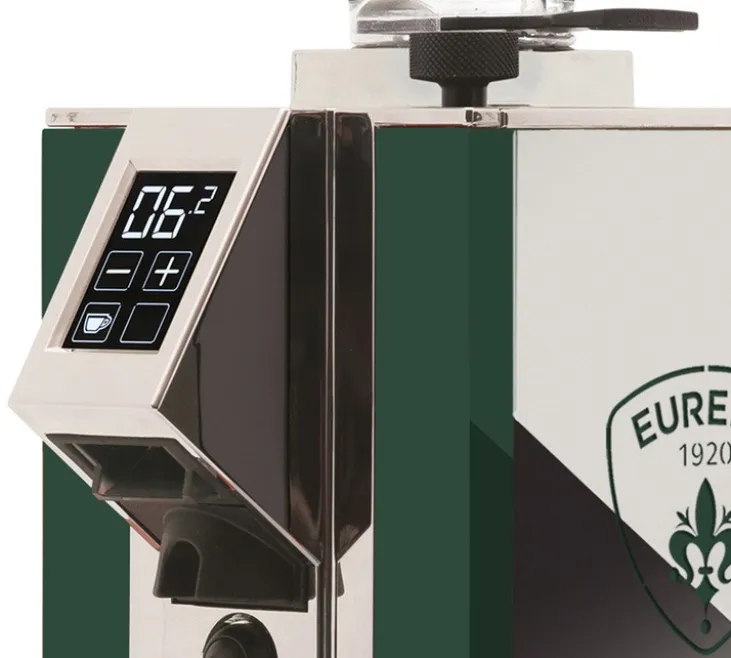 Moulin expresso EUREKA Mignon Specialità Silent Range vert et chrome