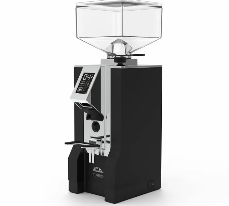 Moulin expresso EUREKA Mignon Turbo Noir et Chrome Silent Range