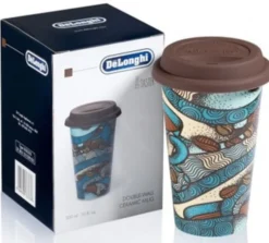 Mug double paroi céramique The Taster 30cl - DeLonghi