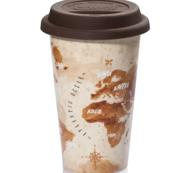 Mug double paroi céramique The Adventurer - 30cl - DeLonghi