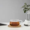 Mug et sous tasse en bambou - 30 cl - Viva Scandinavia