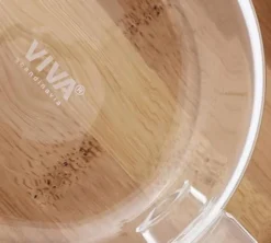 Mug et sous tasse en bambou - 30 cl - Viva Scandinavia