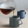 Mug "Fog" couleur Dark Gray 270ml - Kinto