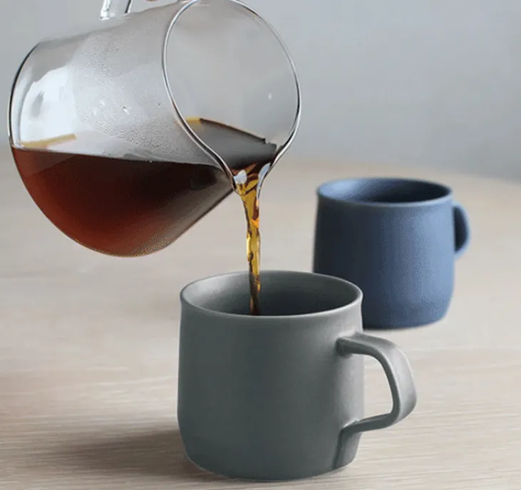 Mug "Fog" couleur Dark Gray 270ml - Kinto
