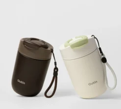 Mug isotherme de voyage Sand White -35 cl - OUTIN