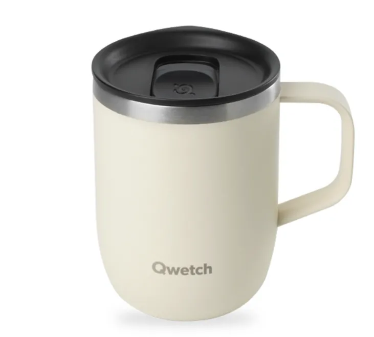 Mug isotherme inox matt Sable - 35 cl - QWETCH