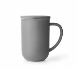 Mug Minima wool grey 50 cl avec infuseur inox - VIVA SCANDINAVIA