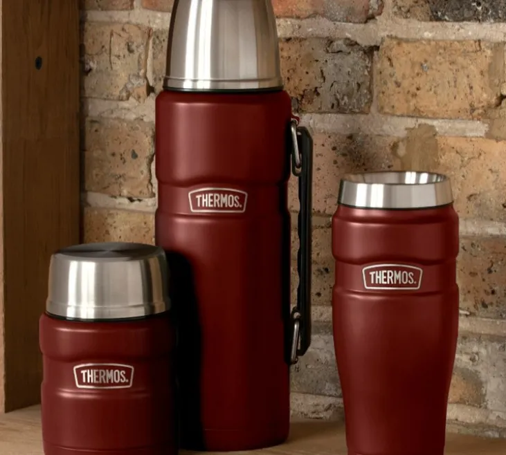 Mugs isotherme + lunch Box - THERMOS - King rouge 47cl
