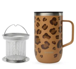 Mug tisanière isotherme wild camel - 47 cl - QWETCH