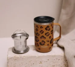Mug tisanière isotherme wild camel - 47 cl - QWETCH