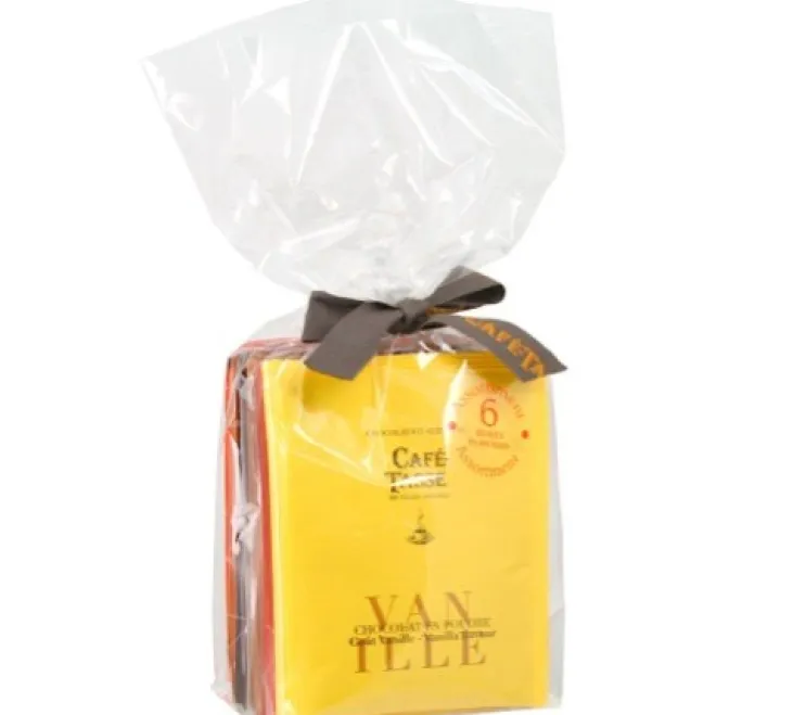 Offre Découverte Chocolat Poudre Aromatisé 6 Arômes - Vrac 240 g - CAFÉ TASSE
