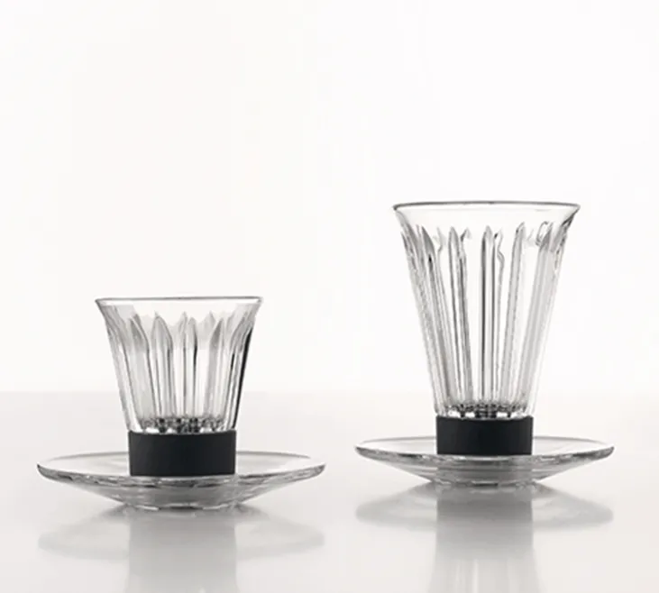 Pack Copos Timeless Rise - 2 verres espressos, 2 verres café longs + 4 sous tasses- Delta Q