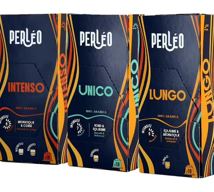 Pack découverte 30 capsules compatibles Nespresso* Original - PERLEO