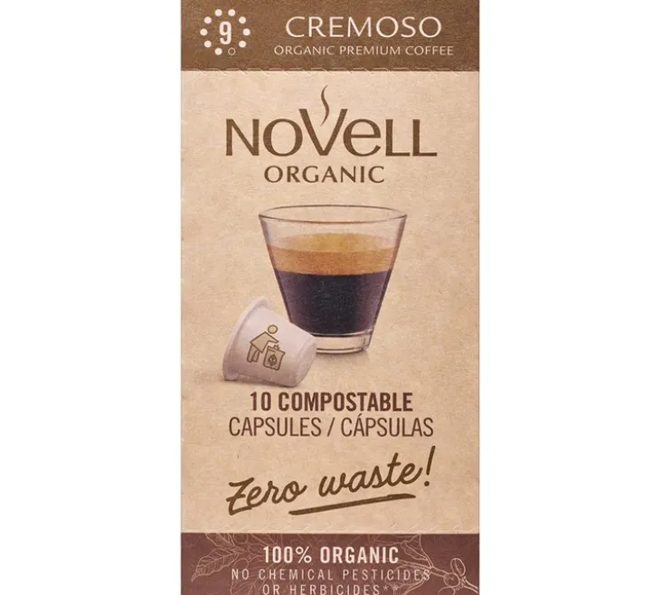Pack découverte 50 capsules compatibles Nespresso* Original bio - NOVELL