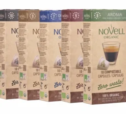 Pack découverte 50 capsules compatibles Nespresso* Original bio - NOVELL