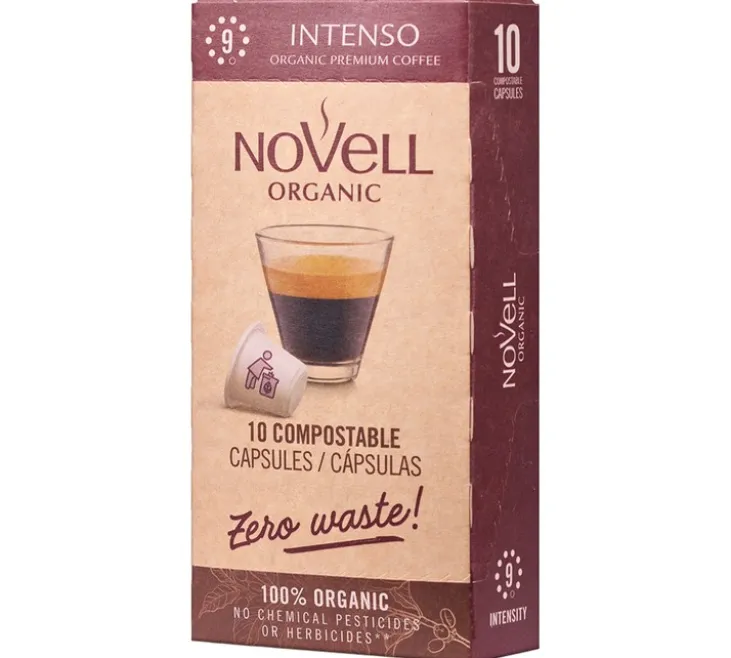 Pack découverte 50 capsules compatibles Nespresso* Original bio - NOVELL