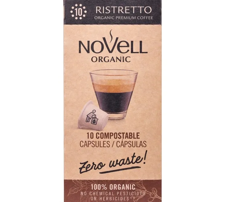 Pack découverte 50 capsules compatibles Nespresso* Original bio - NOVELL