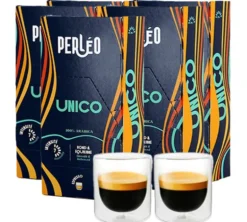 Pack découverte 50 Capsules compatibles Nespresso* Original Unico + 2 verres – MAXICOFFEE