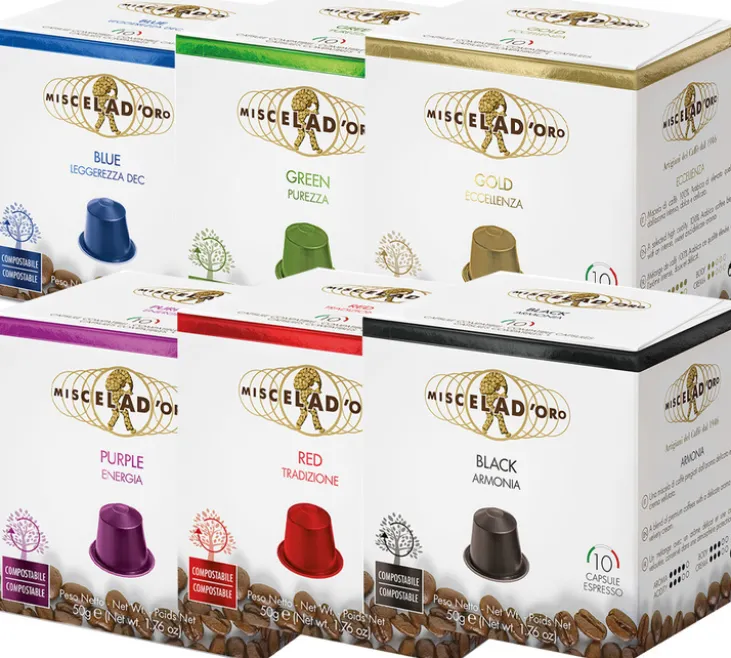Pack découverte 60 capsules compatibles Nespresso* Original - MISCELA D'ORO