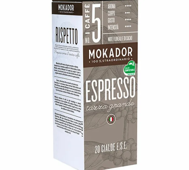 Pack découverte - 80 dosettes ESE - MOKADOR CASTELLARI