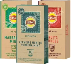 Pack découverte thés et infusions 30 capsules compatibles Nespresso* Original - LIPTON