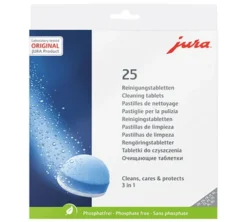 Pack d'entretien professionnel Jura - cartouche filtrantes + pastilles détartrantes et détergentes pour machine à café