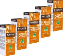 Pack 100 dosettes ESE Cremoso - MOKADOR CASTELLARI