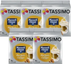 Pack 40 dosettes Maxwell House Macchiato Caramel - TASSIMO