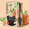 Pack Infusion Camomille Pêche Bio - 3 x 20 sachets - CLIPPER