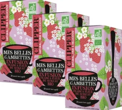 Pack Infusion Mes Belles Gambettes Bio - 3 x 20 sachets - CLIPPER