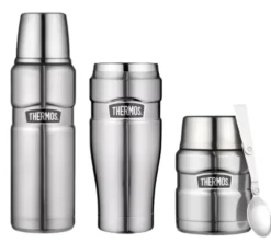 Pack isotherme (Bouteille - Mug - Lunch Box) Inox Thermos King 47 cl - THERMOS