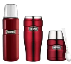 Pack isotherme (Bouteille - Mug - Lunch Box) King Rouge 47 cl - THERMOS