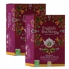 Pack Thé Noir Pêche Gingembre Bio - 2 x 20 sachets - ENGLISH TEA SHOP