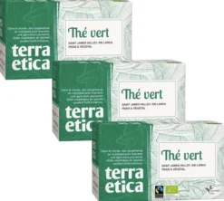 Pack Thé Vert du Sri Lanka Bio & Equitable - 3 x 20 sachets - TERRA ETIKA